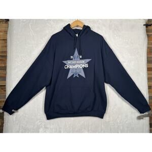 XL Dallas Cowboys 2018 NFC East Division Champions Navy Pullover Hoodie Gildan